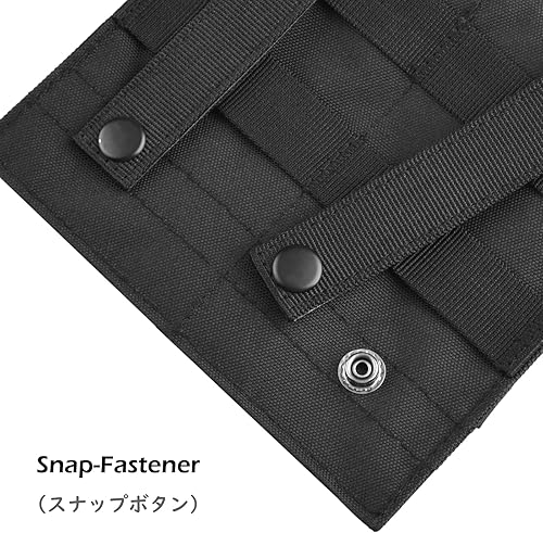 Miniatura 4 de TRIWONDER MOLLE - Bolsa universal de nailon de 0.354in para cargador de pistola, bolsa de cargador de pistola doble triple y universal, soporte de