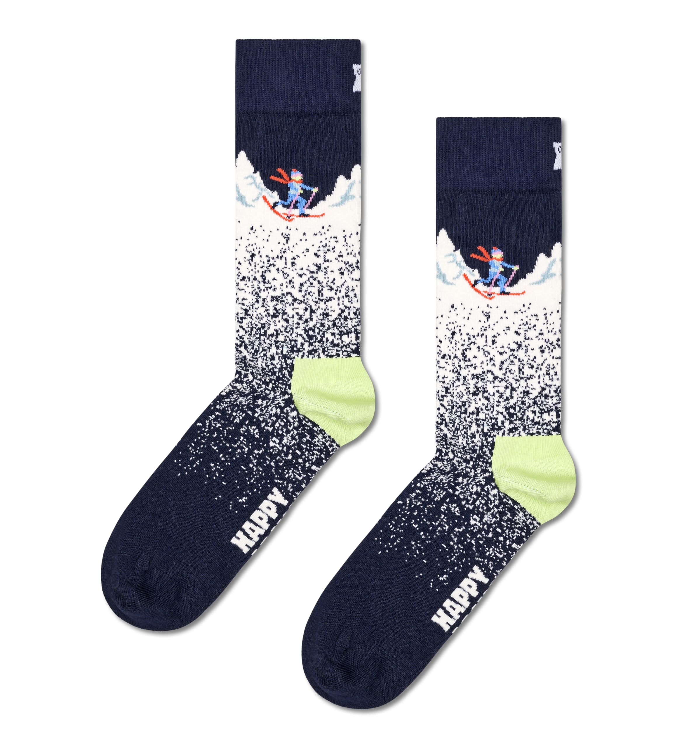 HAPPY SOCKS SNOWY NIGHT Mens, Multicoloured, 42-46 UK