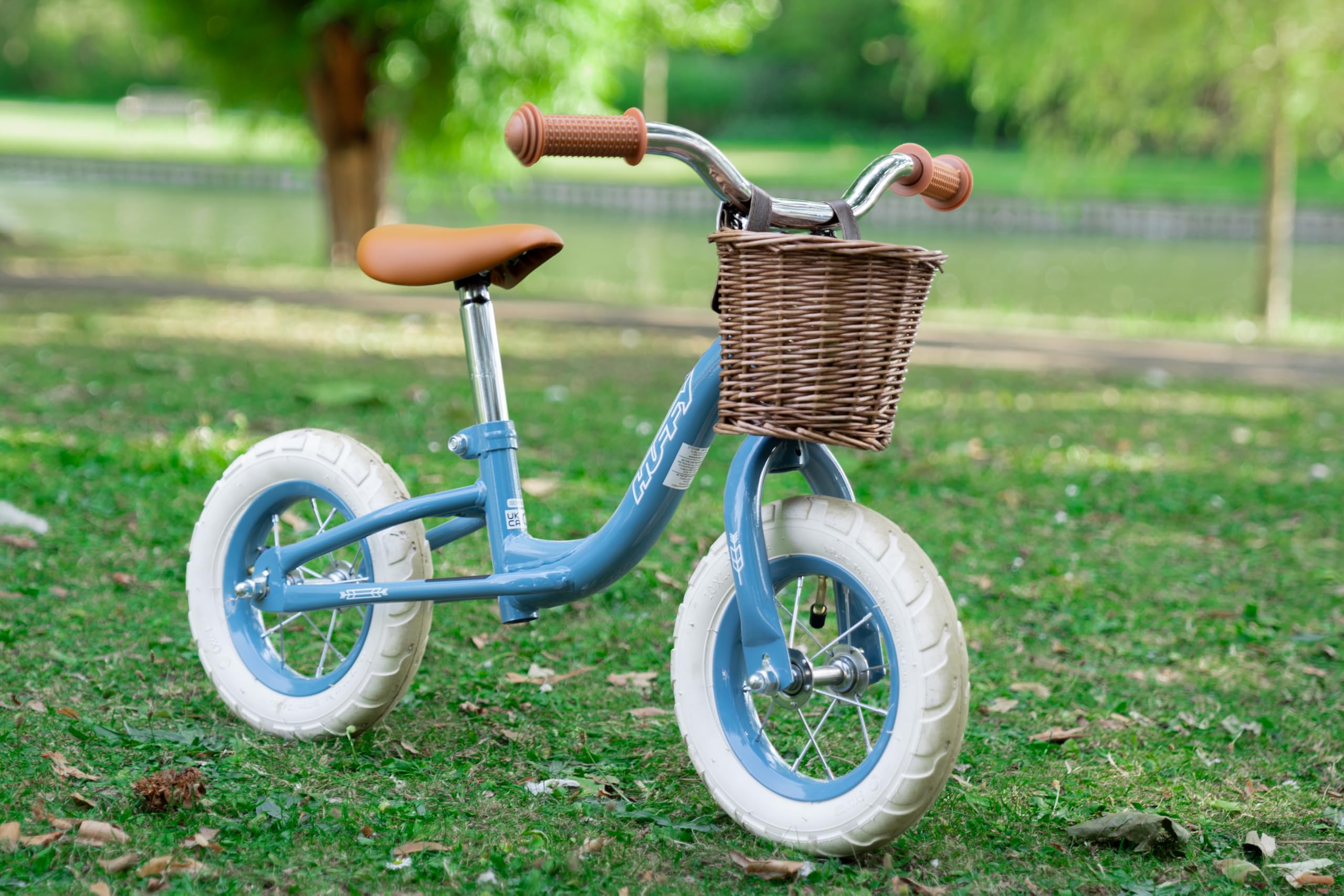 Huffy Draisienne Vintage de 10" pour Enfants de 2 à 4 Ans, Bleue