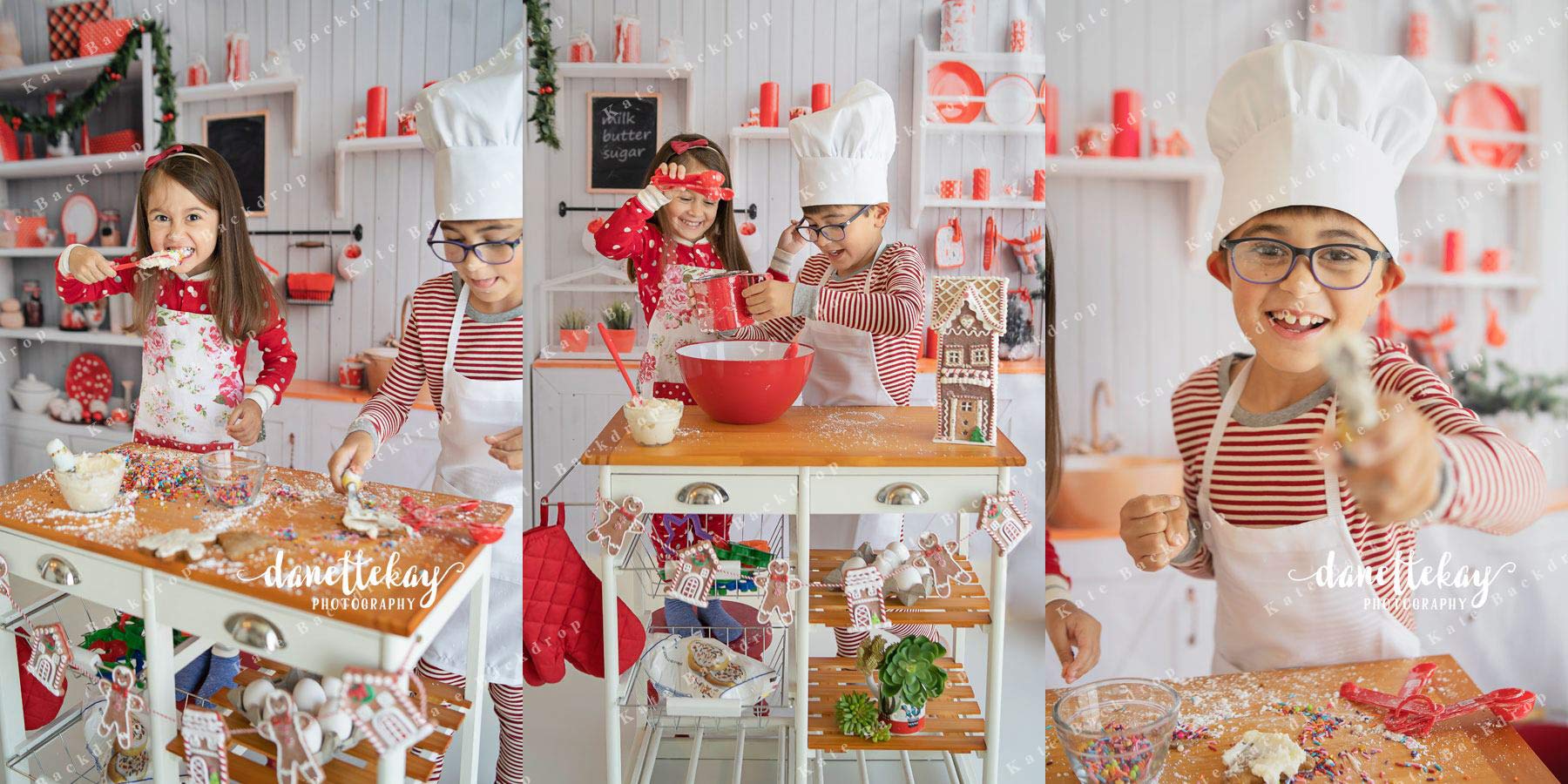 Kate Toile De Fond Pour Photographie De Noël Scène De Neige Hivernale 2