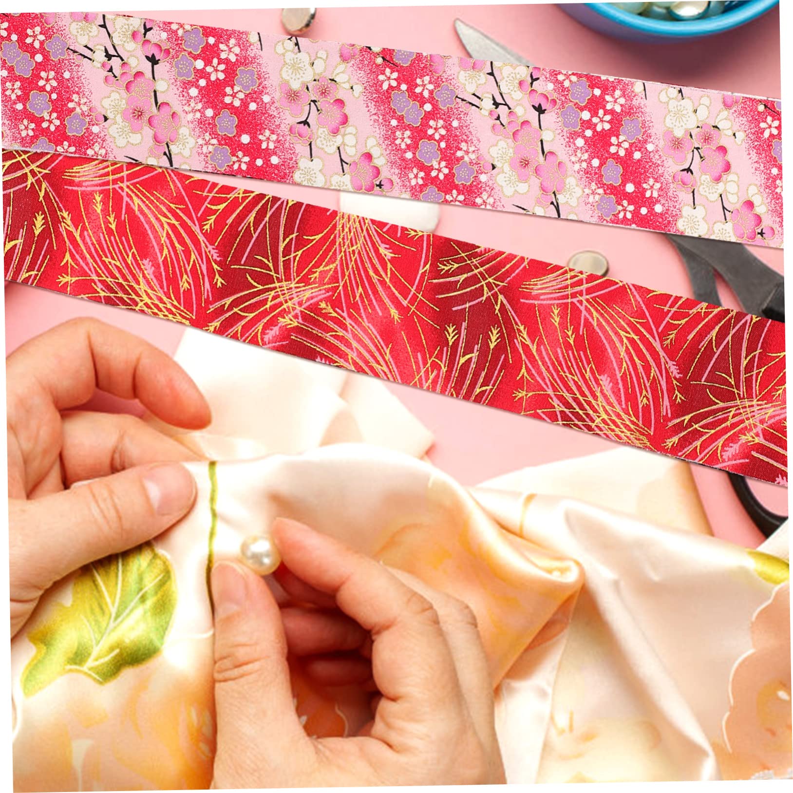 Tela Gruesa Multifuncional para Patchwork y Acolchado 40 Hojas de Tela de Algodón para Manualidades y Decoración del Hogar