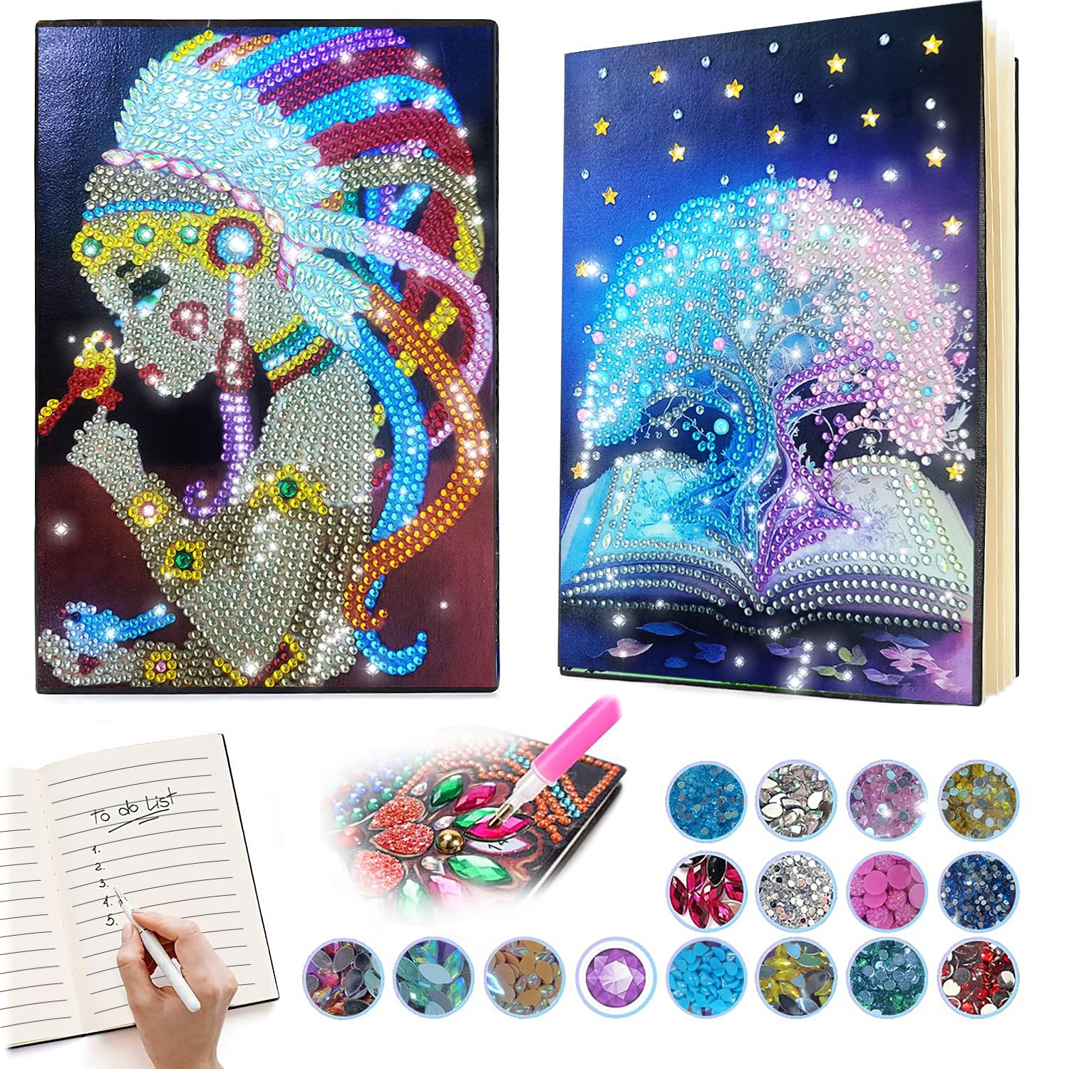 DUQA 5D Diamond Painting Kit – Vollbohrer, 40x30 Cm, Mit Zubehör, DIY Kunst Für Erwachsene
