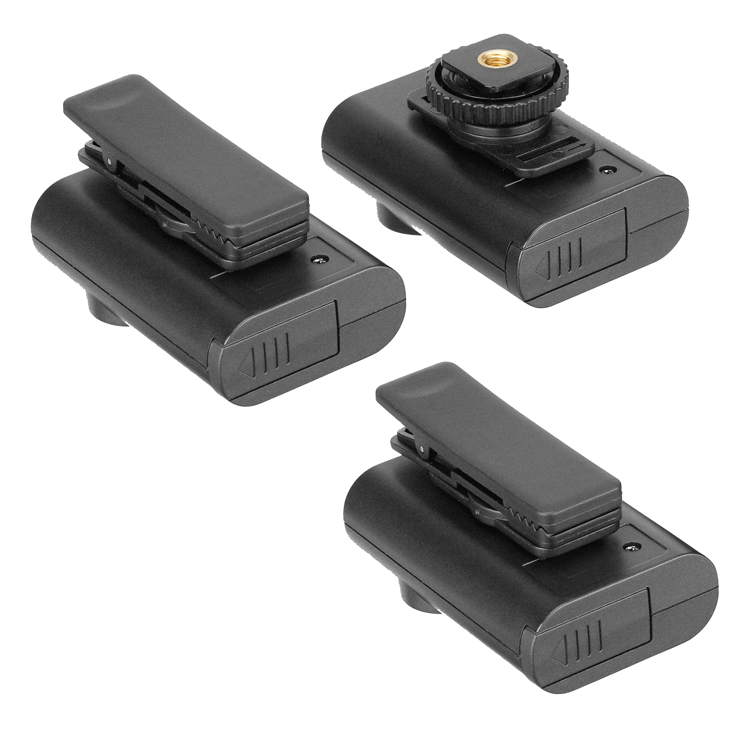 walimex pro Boya WM4 Pro K-2 Kit Lavalier Wireless con 2 Trasmettitori e Ricevitore, Portata 60 m, cavo 120 cm, per video e audio