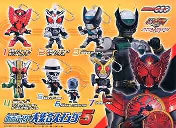 ♯Gfe18HZ仮面ライダー大集合スイング3全6種 Amazon.co.jp: 仮面ライダー 大集合スイング3 全7種 : おもちゃ