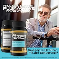 Vista 5 de Prostate Support Fluxactive Complete Pro - Fórmula de próstata premium con Panax Ginseng - Promueve la salud de la próstata T para la salud