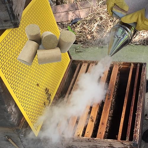 Miniatura 6 de Queen Excluder Pellets para ahumador de abejas, herramientas de apicultura, pellets para ahumador de colmena de abejas, suministros de apicultura,