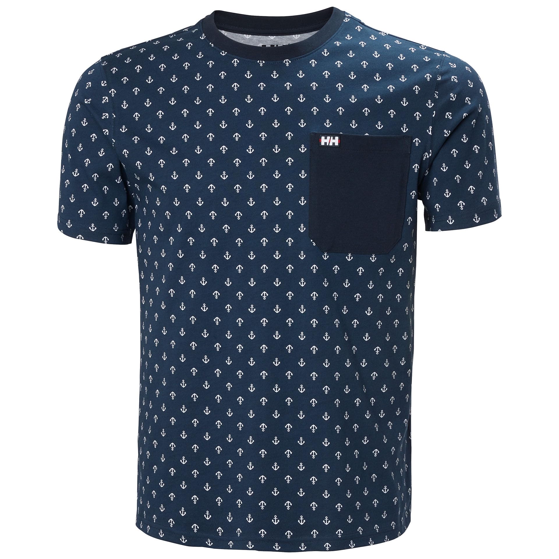 Helly Hansen Mens Hudson T-Shirt, Navy, S