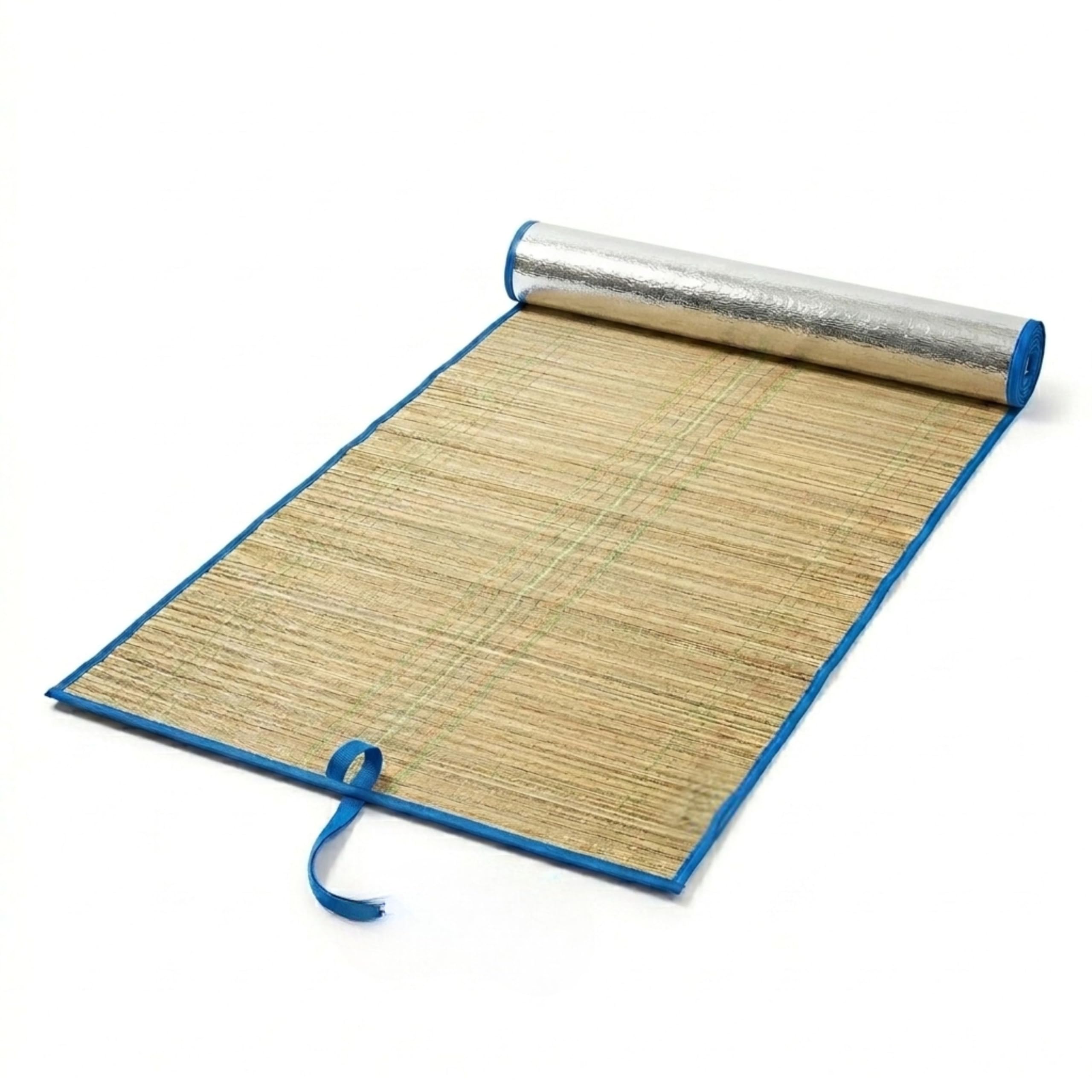 YASTA Telo Mare Antisabbia Coperta Impermeabile 175x70 cm Fondo Alluminio Isolante Arrotolabile