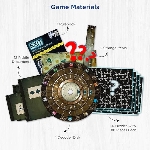 Miniatura 9 de Exit The Sacred Temple (con rompecabezas)  Salida El juego - Un juego de Kosmos  Experiencia de sala de escape en casa basada en rompecabezas para 1