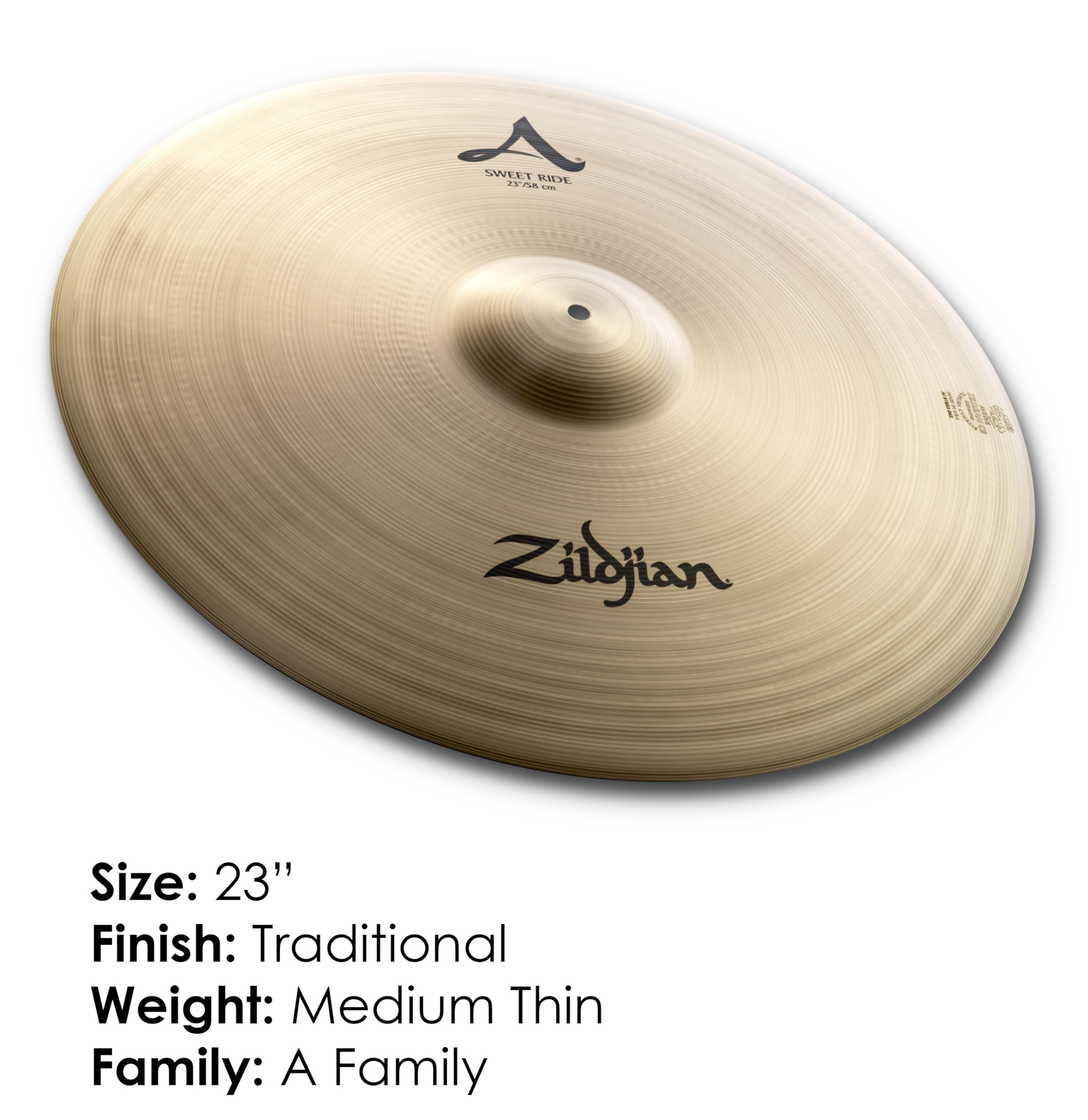Zildjian A Zildjian Series - 23 Zoll Sweet Ride Cymbal