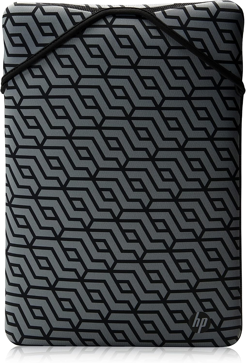 HP Protective Reversible Sleeve for Notebooks up to 14 inches, Reversible Design, Geometric/Black, 14.1 inches