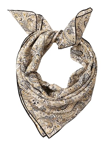 Foulard in seta e cotone 65x65 cm per Donna e