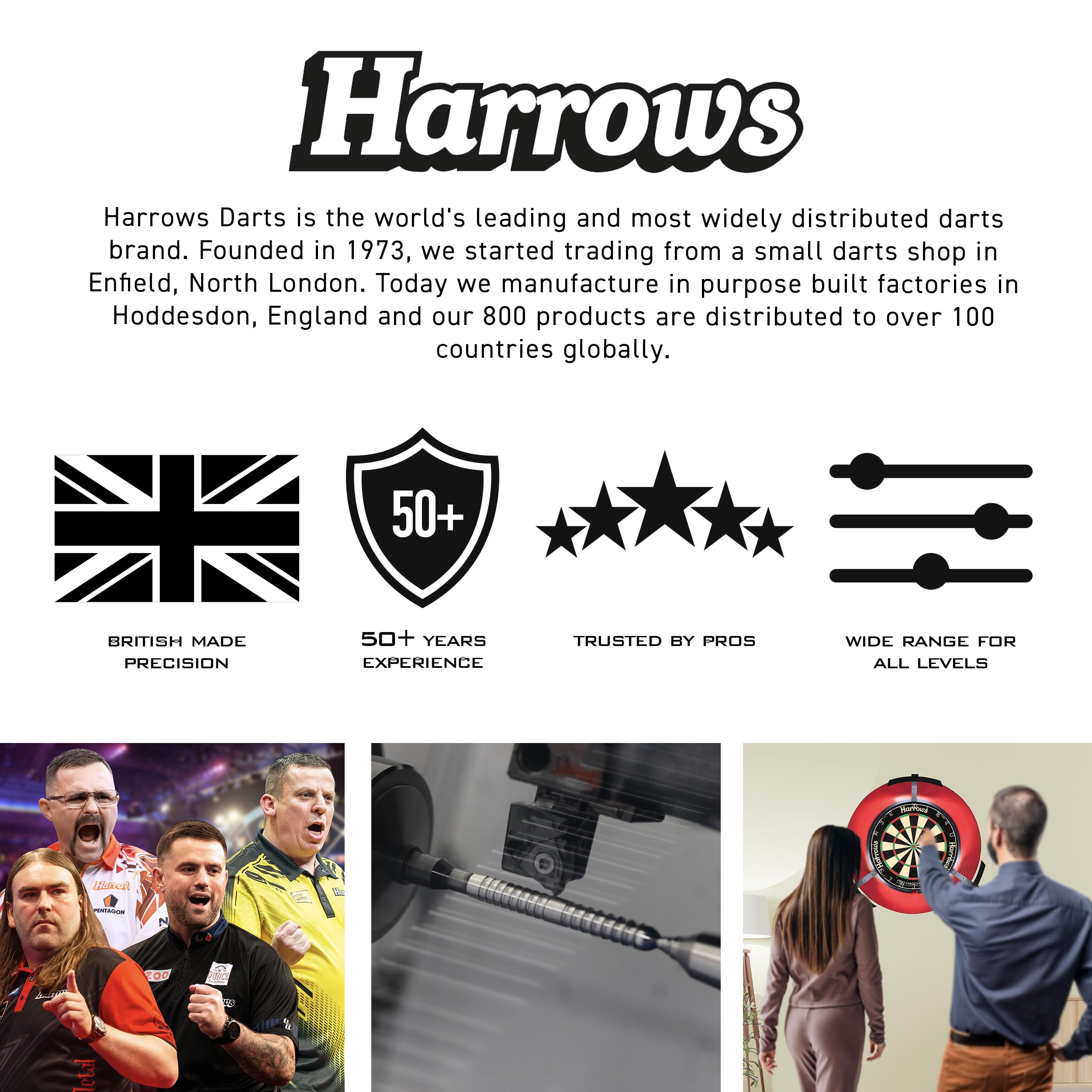 Harrows Blaze 3 | Uchwyt na Lotki | Mieści 3 W Pełni Zmontowane Lotki | Materiał Ochronny EVA | Profesjonalne Akcesoria do Lotek Blue/Black