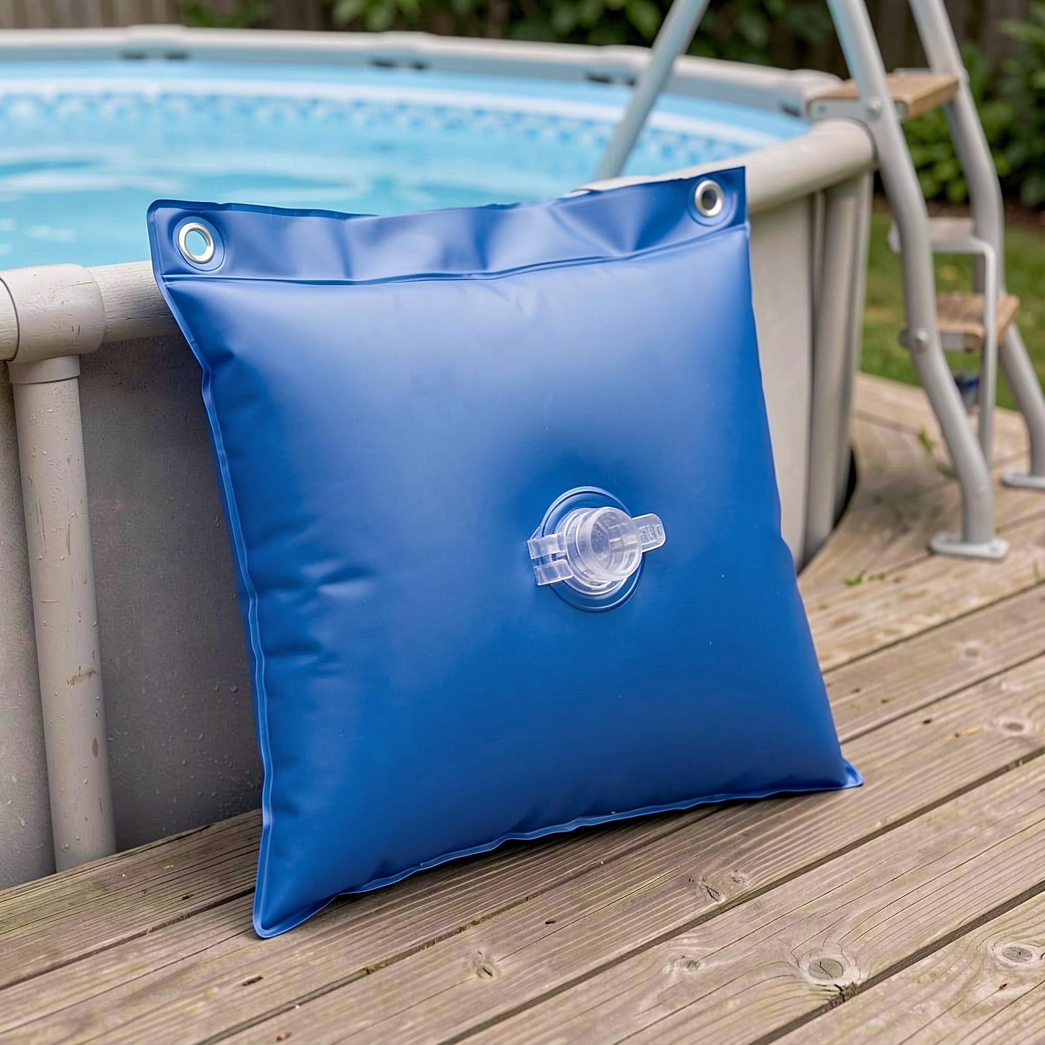 PACKOVE 12 Piezas Bolsas Colgantes para Cubiertas de Piscina PVC Azul