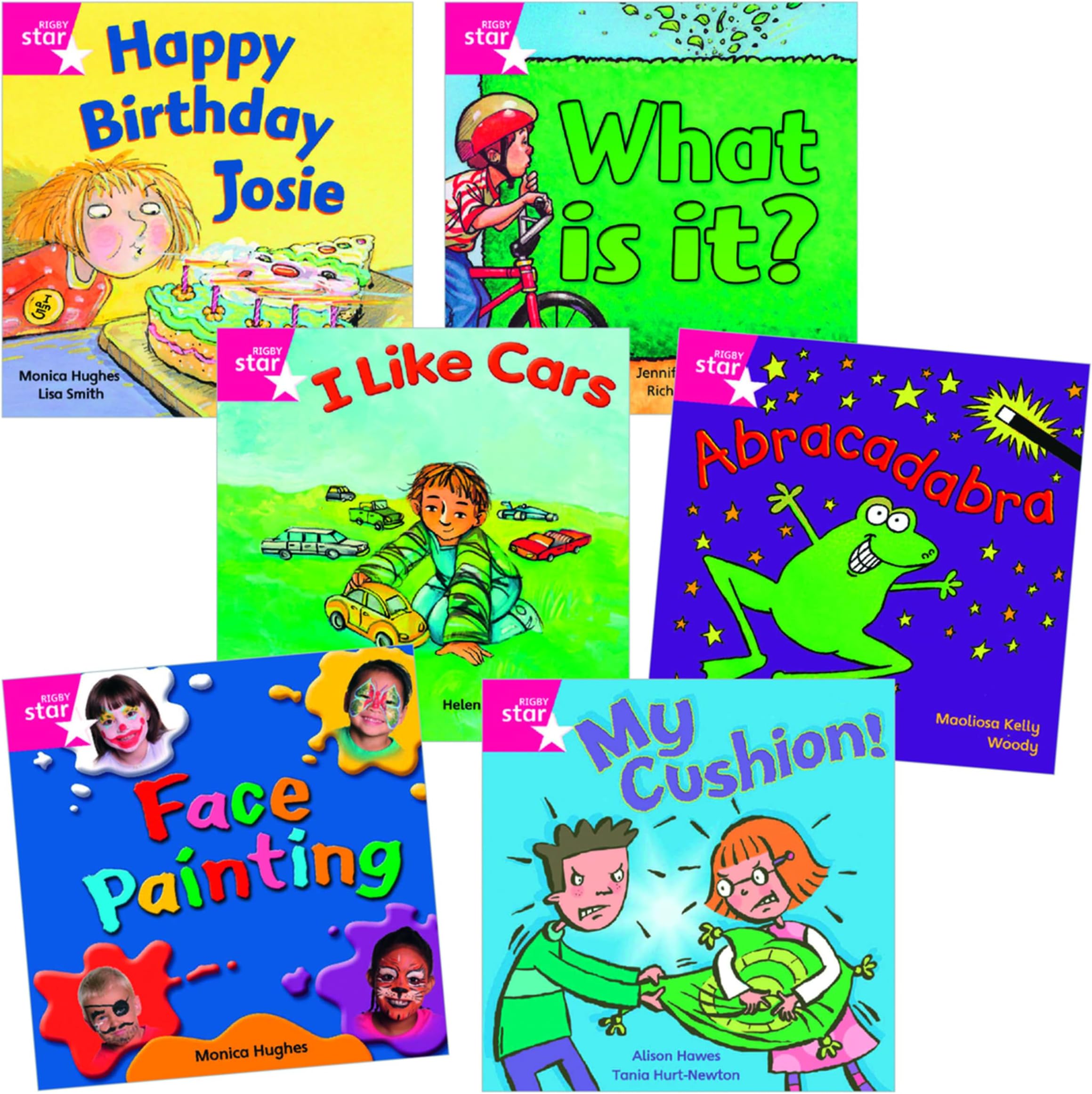Learn at Home:Star Reading Pink Level Pack (5 fiction and 1 non-fiction book)