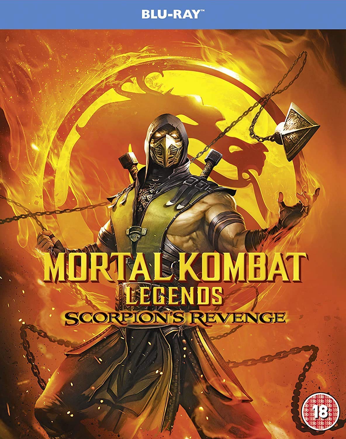 Mortal Kombat Legends: Scorpion's Revenge (Region Free Blu-ray | Slipcase Packaging | UK Import)