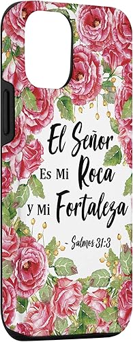 Miniatura 27 de Funda para iPhone X/XS Salmos El Senor Es Mi Roca Biblia Cristiana