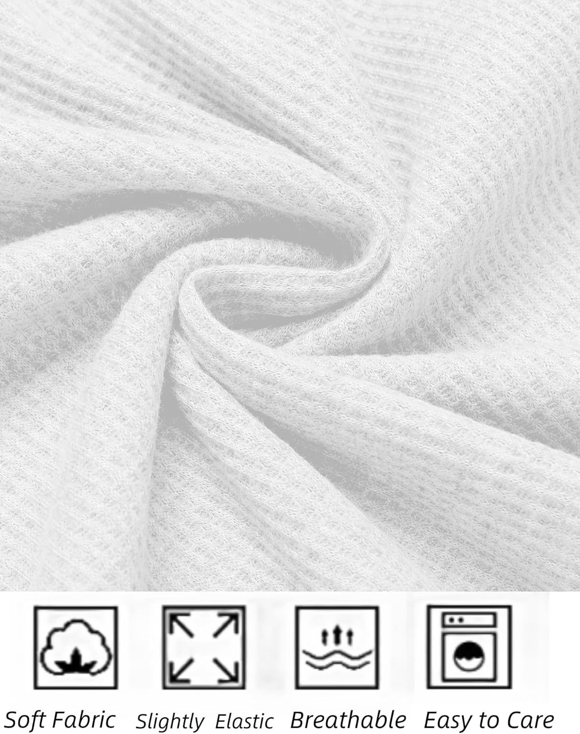 COOFANDY Men's Workout Tank Tops Sleeveless Gym Muscle Tee Shirts 2 Pack Casual Breathable Waffle Knit Tanks - Image 6