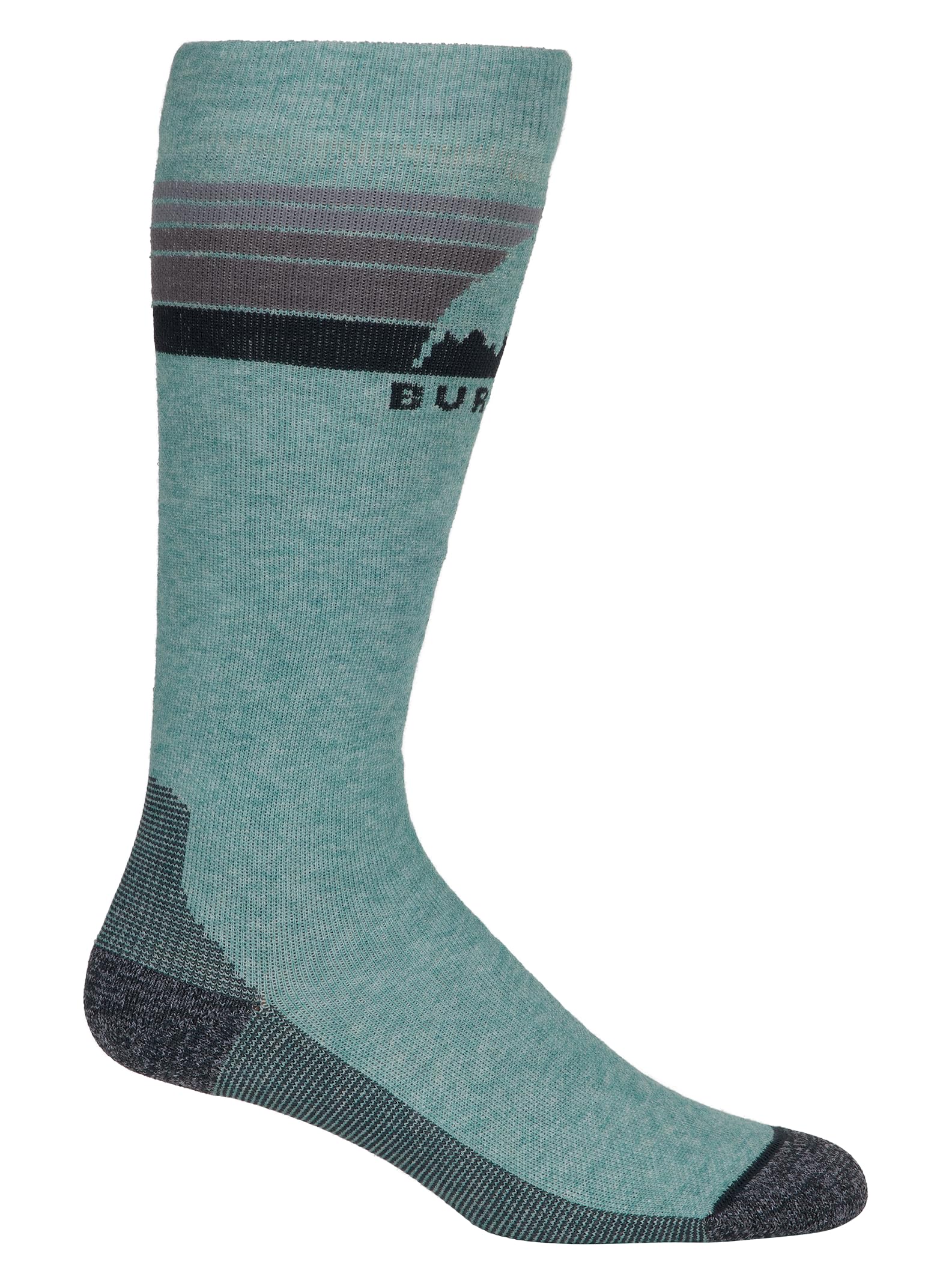 Burton Women's Emblem Midweight Socks, Petrol Green, ML