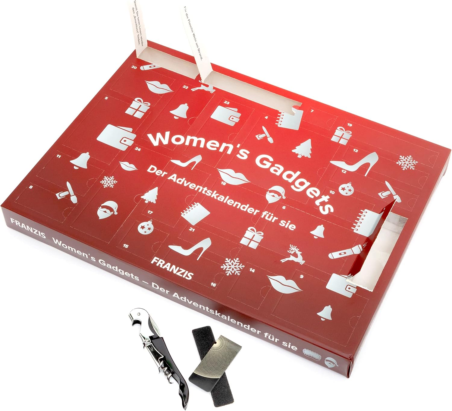 FRANZIS 67255 Women's Gadget Advent Calendar - 24 Surprises That Will Accelerate Women's Pulse
