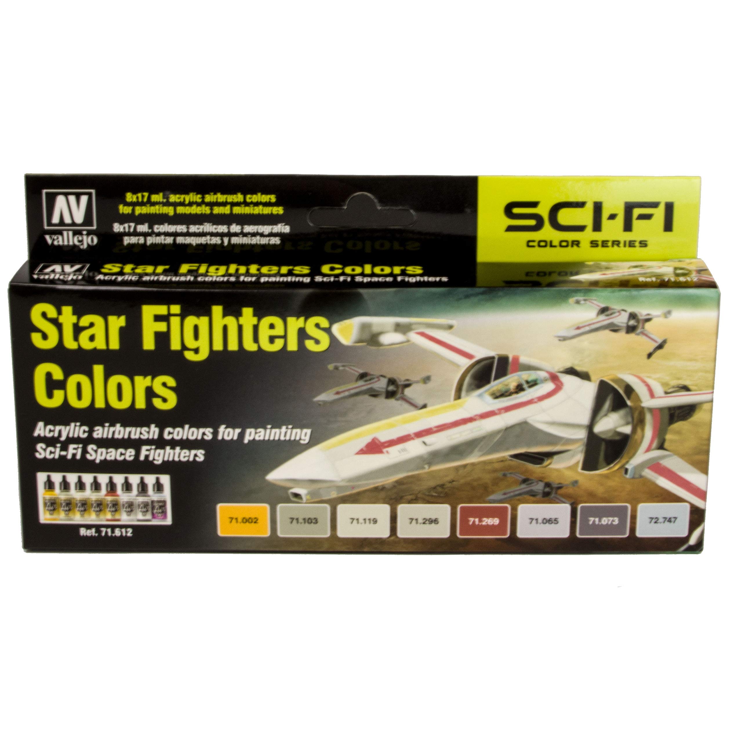 AV Vallejo Model Air Set - Star Fighters Colours (8)