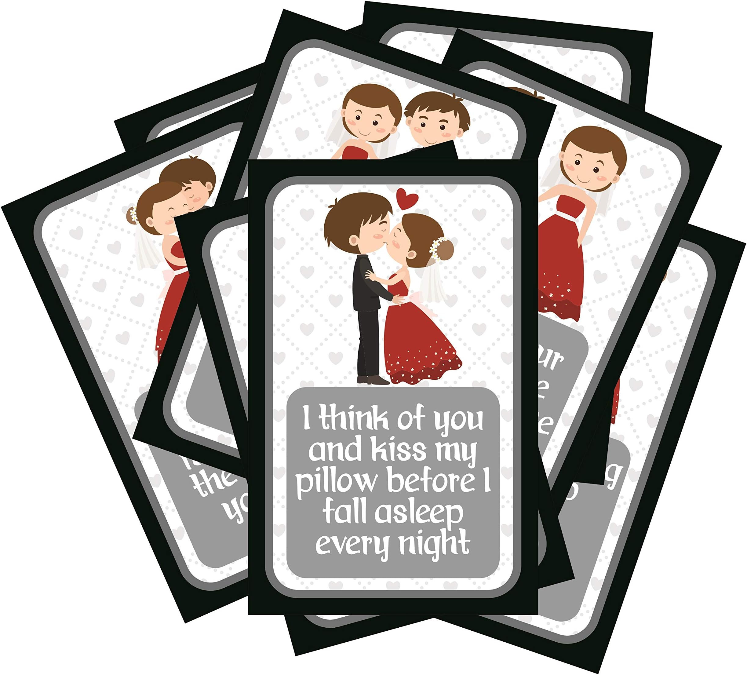 SYGA Set of 8 Love Story Romantic Love Cards - Birthday, Anniversary Gift, pre Wedding Photo Shoot, Post Wedding Photoshoot