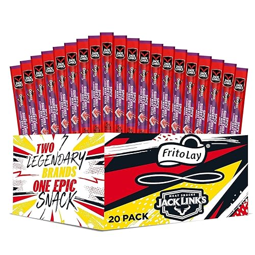 Frito-Lay Jack Link's - Palito de carne Doritos Spicy Sweet Chili (paquete de 20)