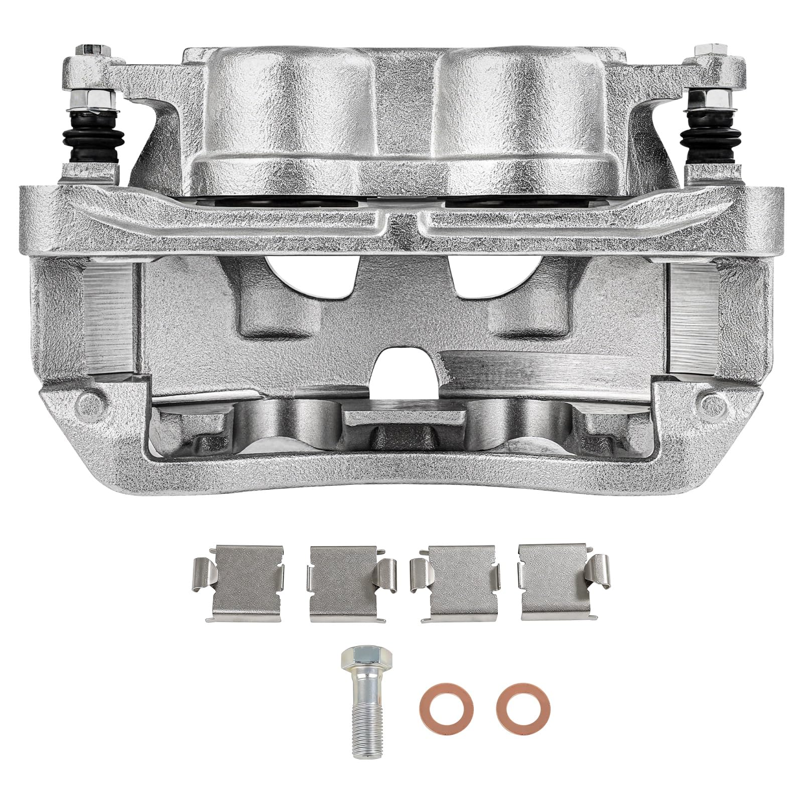 SCITOO Front Right Disc Brake Caliper With Bracket 18B5072 | Fit For Ford Model - For E-150 2008-2014,For E-250 2008-2014,For E-350 Super Duty 2008-2019 2021-2022 1PC