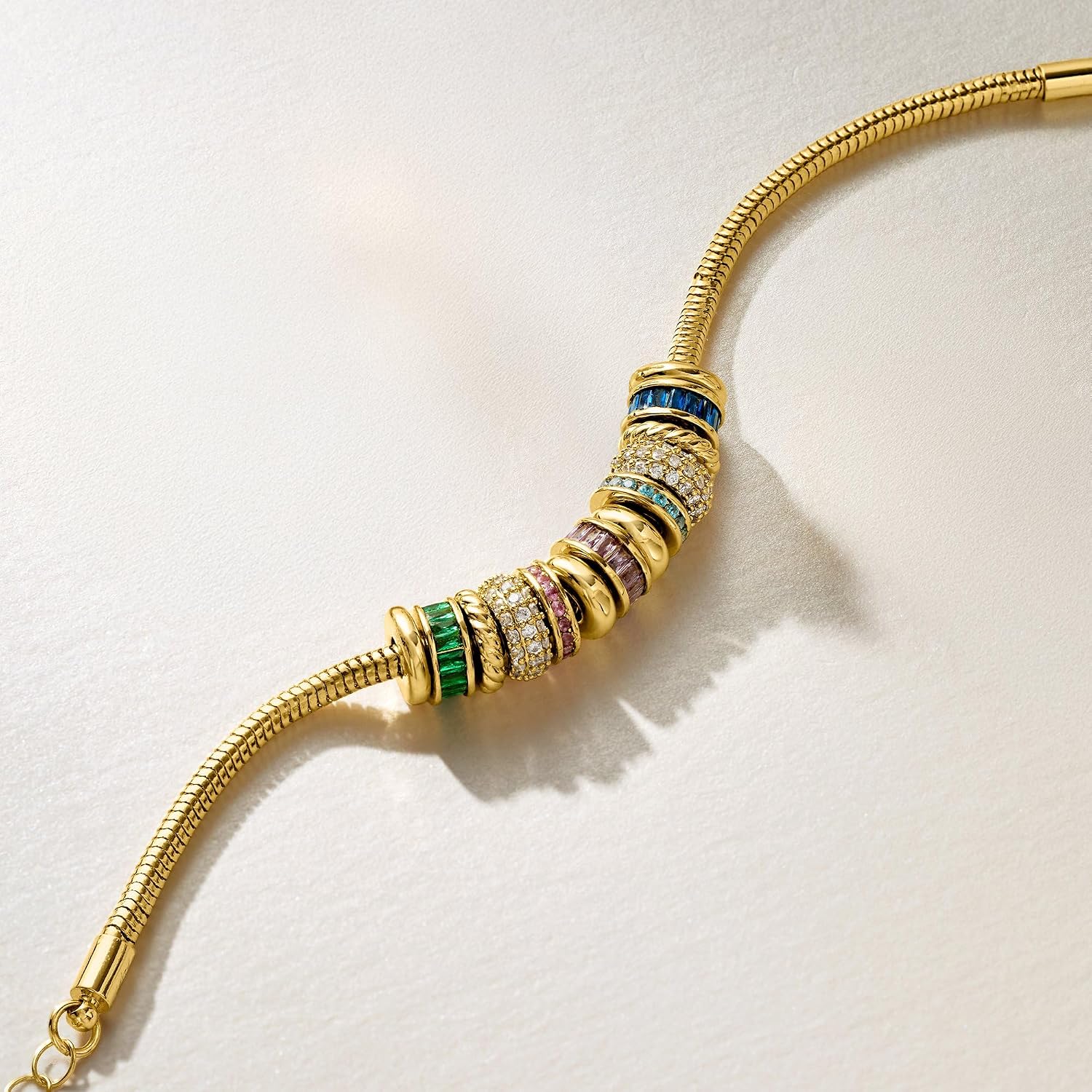 Ross-Simons 14kt Yellow Gold-Plated Bead Charm Jewelry