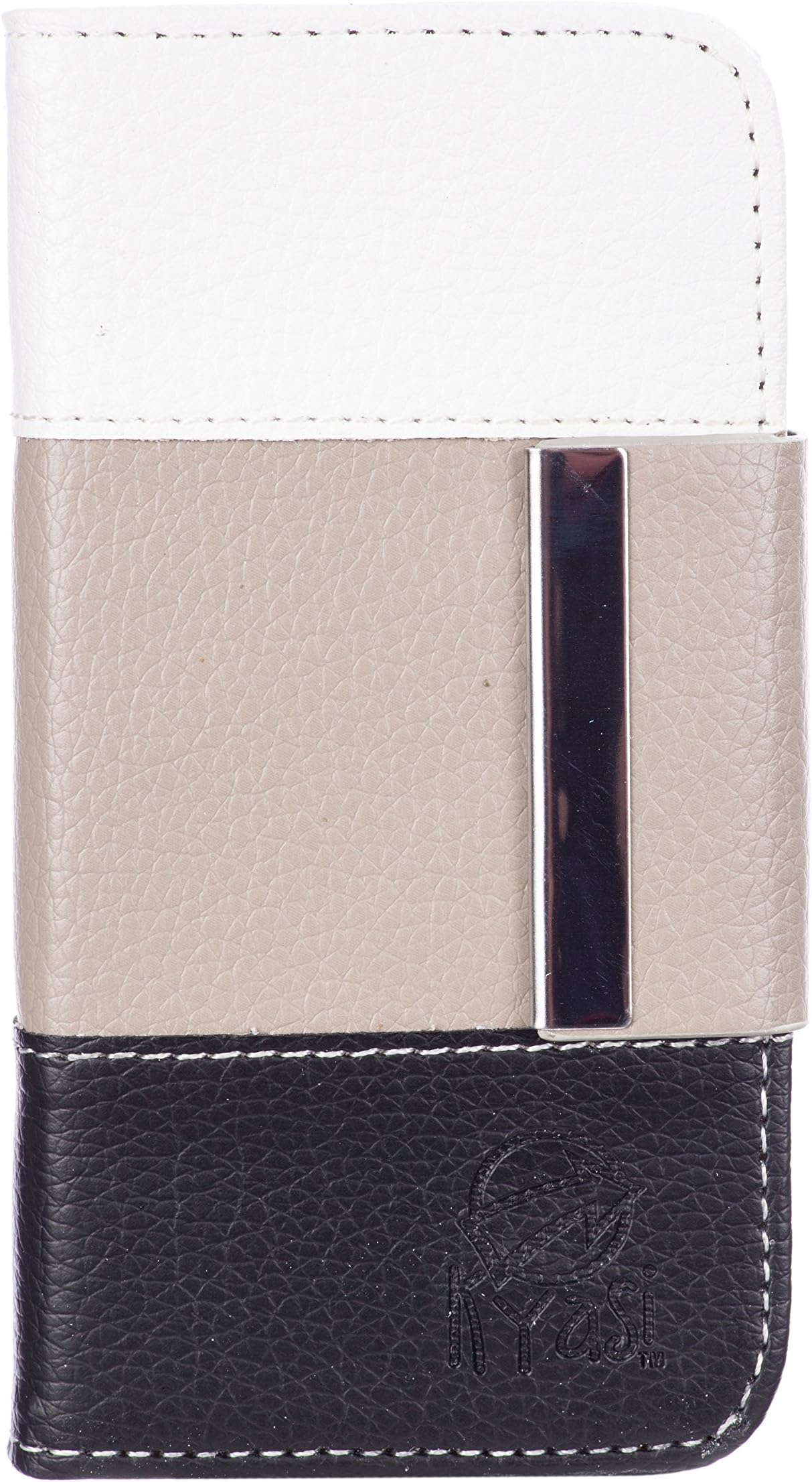 Kyasi Triple Delight Wallet Style Case with Pockets for Apple iPhone 5c, Rainfall