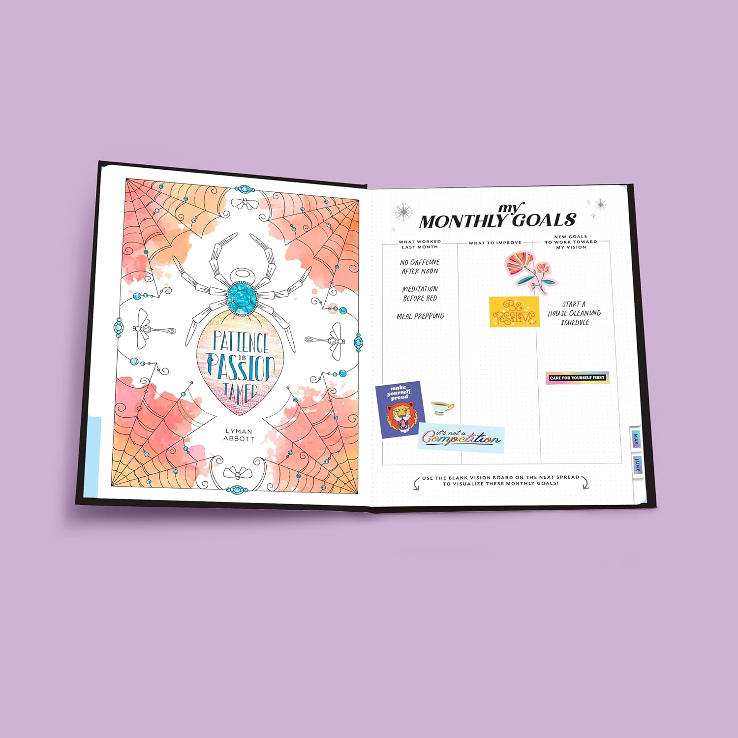 A Vision Board Planner: A 52-Week Undated Vision Board Planner to Manifest Your Big F*cking Dreams      Calendar – October 1, 2024