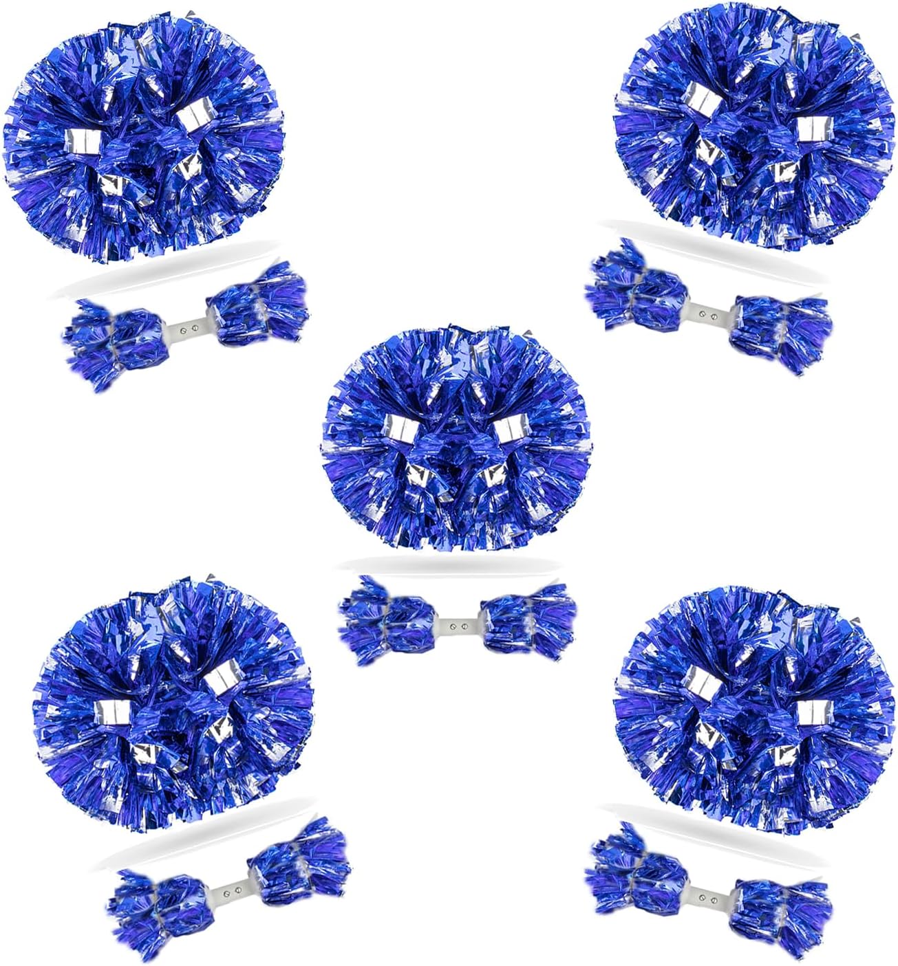 AOPANDA Cheerleading Pom Poms with Baton Handle for Team Spirit Sports Dance Cheering Kids Adults