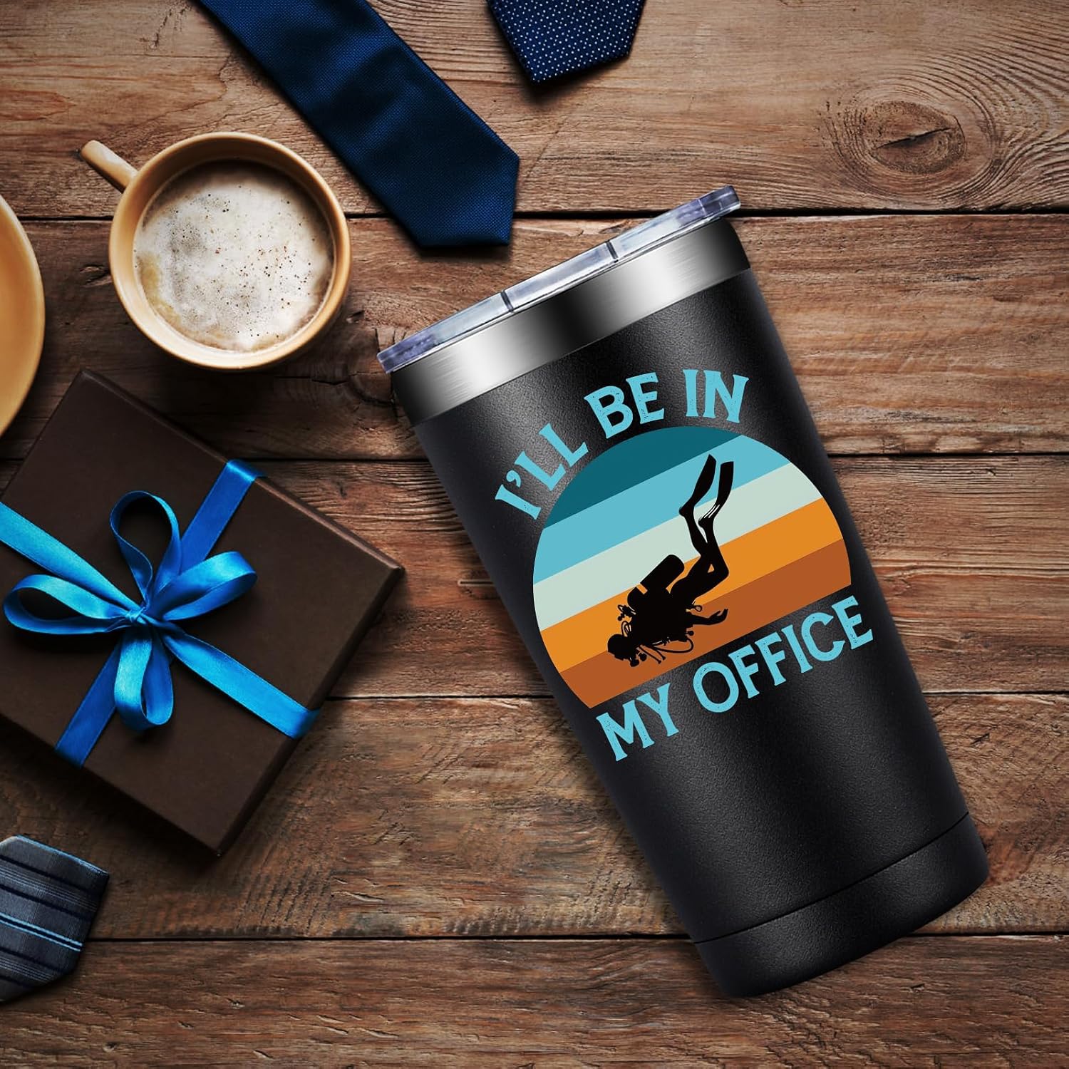 Scuba Diving Gifts for Men Women - Gifts Ideas for Diving Lovers - Birthday, Christmas Gift for Dive Coaches Friends Male - 20oz Tumbler