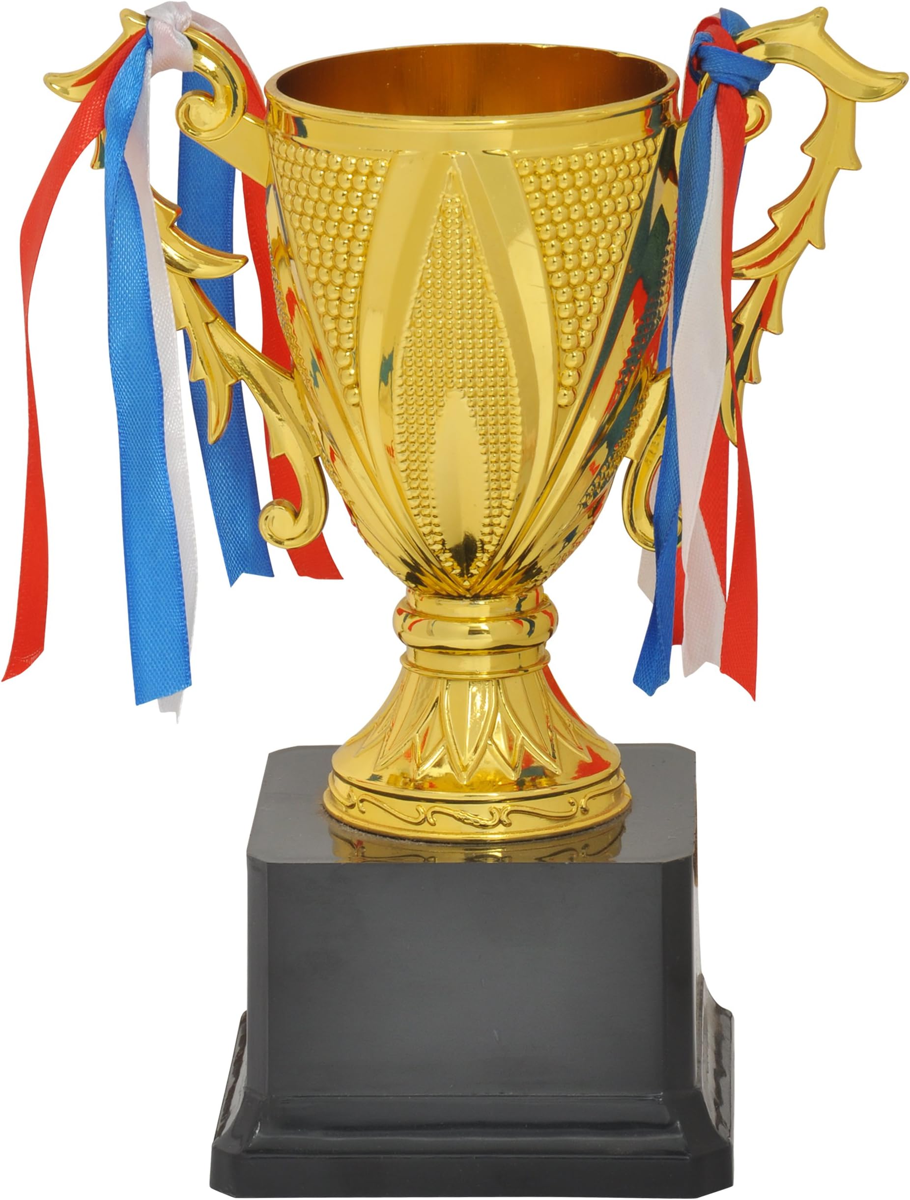 Jupiter Industries Super Shiny Winner Trophy Award Momento for Best Team - 14 cm - O18-C