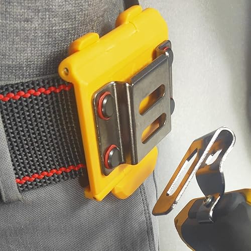 Miniatura 5 de Soporte de cinta métrica, clip de cinta métrica, funda de taladro, soporte de cinta métrica, funda para cinturón, funda de taladro para clip de