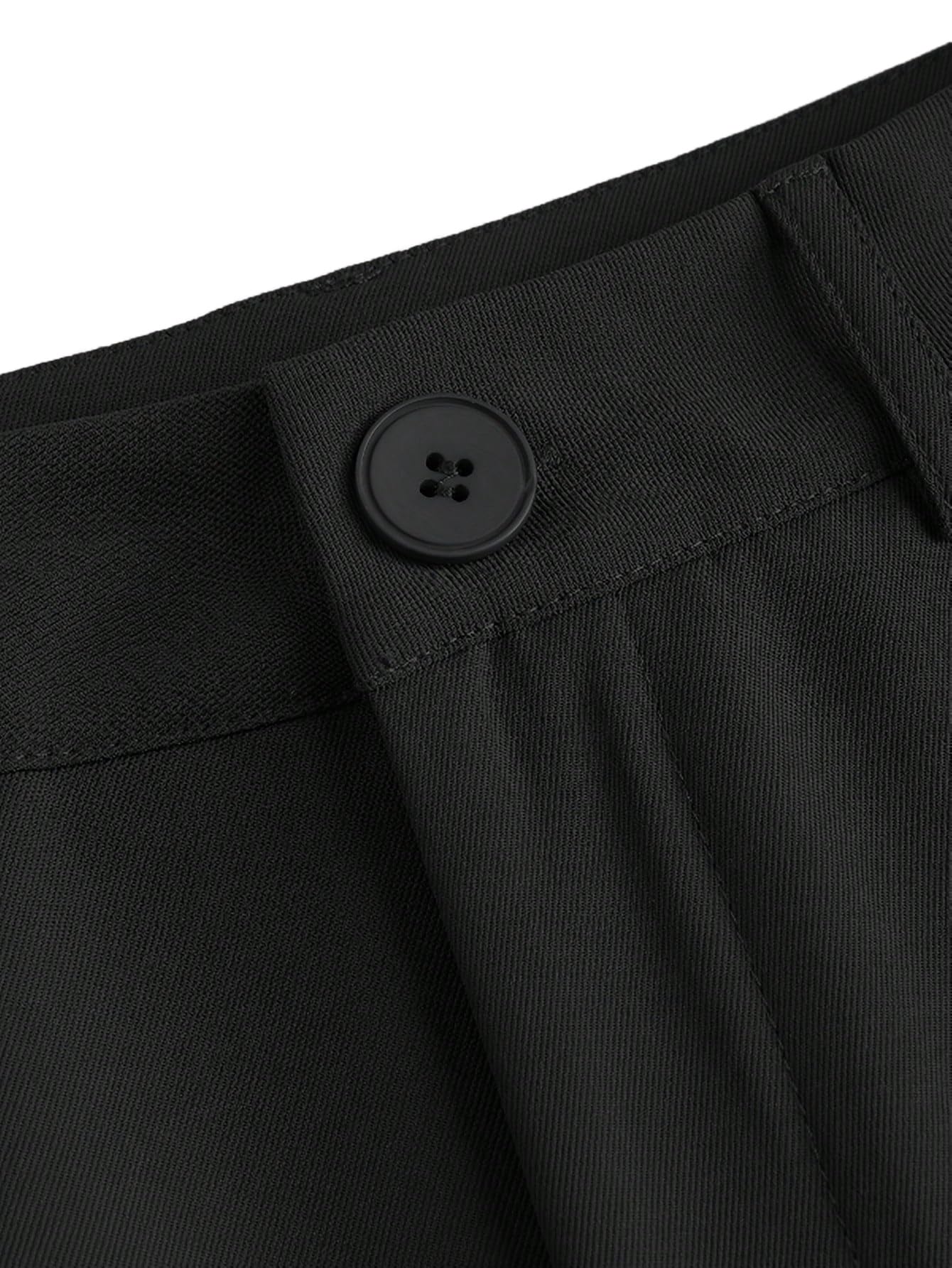 GORGLITTER Pantaloni da donna eleganti a gamba larga, pantaloni lunghi con tasche, pantaloni larghi da donna