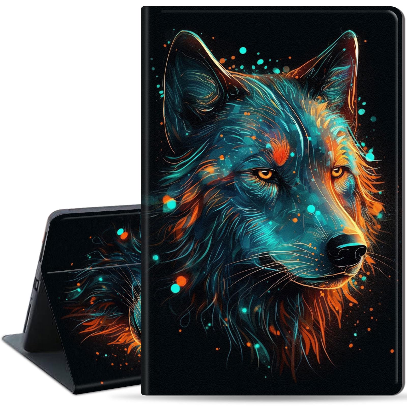 Qindaiwen Galaxy Tab S9+ Plus/Tab S9 FE+ Plus Case, Slim Stand Protective Cover Compatible with Samsung Tab S9 Plus/S9 FE Plus 12.4" SM-X810/SM-X816B/
