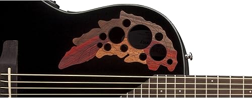 Miniatura 3 de Ovation Celebrity Elite guitarra acústica-eléctrica, Negro