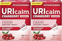 Vista 9 de Uricalm Arándano, suplemento dietético diario masticable con D-manosa, bayas, 60