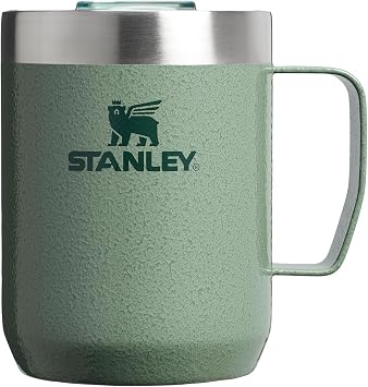 Stanley Classic Legendary Camp Mug Paslanmaz Çelik Termos Bardak, 0.23 L, Yeşil (Hammertone Green)