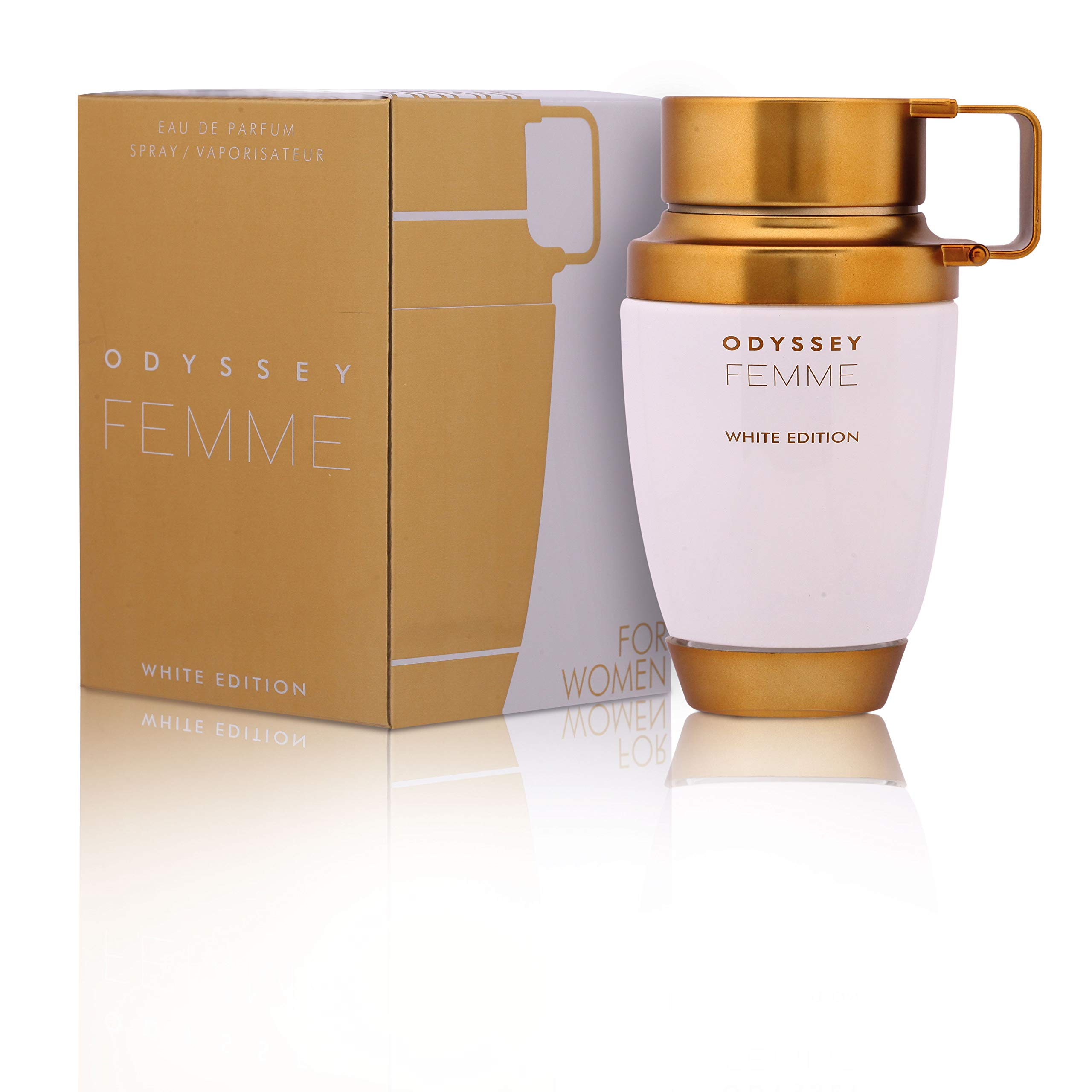 Armaf Odyssey Femme White Edition Eau De Parfum (EDP) - 100ML | Oriental Floral Long-Lasting Fragrance for Women | Perfume for Women | Elegant, ...