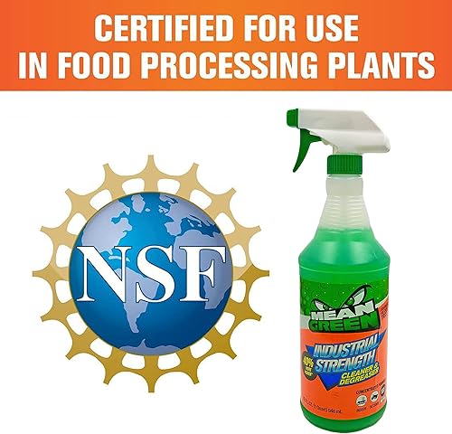 Miniatura 4 de Mean Green 132 Limpiador y desengrasante de fuerza industrial, 32 onzas líquidas (paquete de 3)