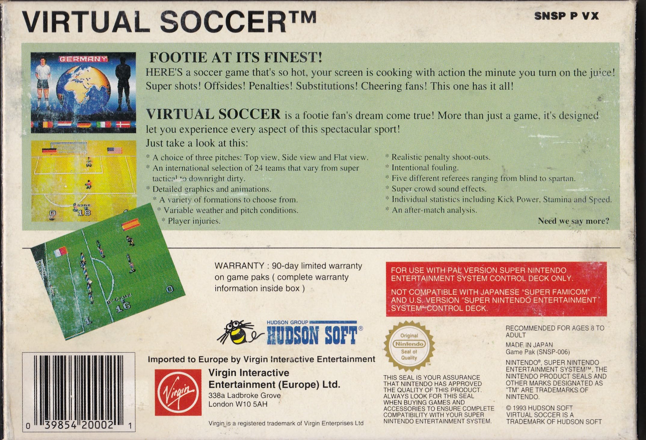 Virtual Soccer