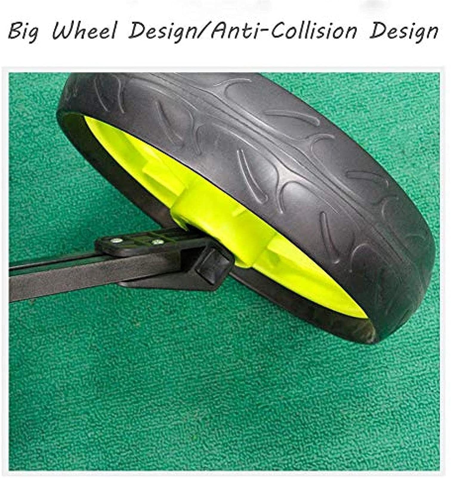Golf Push Cart Carrelli da Golf Pieghevole Golf 3 Ruote | Carrello da Golf con Supporto per Telefono | per Adolescenti Adulti Golf Club Campo da Golf Golf Cart