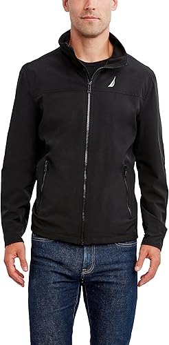 Nautica - Chaqueta bomber de golf para hombre, ligera, con cremallera completa, cortavientos, atlética, para exterior