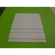 White Styrene Polystyrene Plastic Sheet .125" X12"X24" 1/8" Vacuum Forming Print