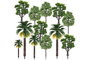 Model Trees, Miniature Trees, Rainforest Trees, Diorama Models Trees