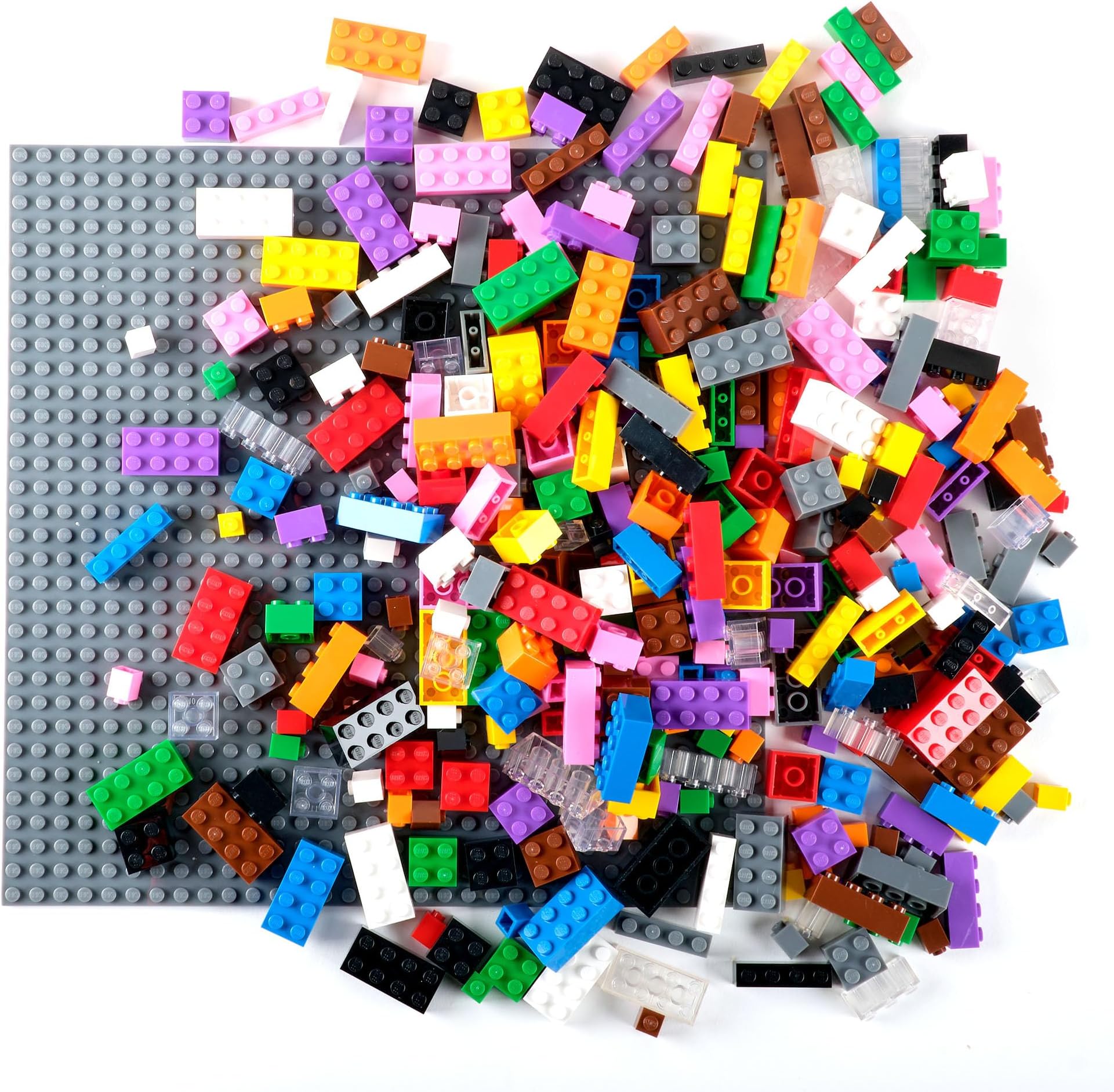 Strictly Briks Building Blocks Starter Kit - Assorted Building Bricks for Kids Ages 8-12 - Compatible with All Major Brick Brands - Imaginative Play Set - 336 Pieces, Vibrant Colors