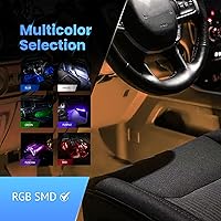 Vista 4 de Alpena - Kit de inicio MultiGloz, luces LED para exteriores e interiores, tiras de luces LED AlpenaLink RGB para automóviles, SUV, camiones y más
