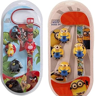 LITTLEMORE- Combo of 2 Digital Watch - 3 Additional Changeable Tops for Kids